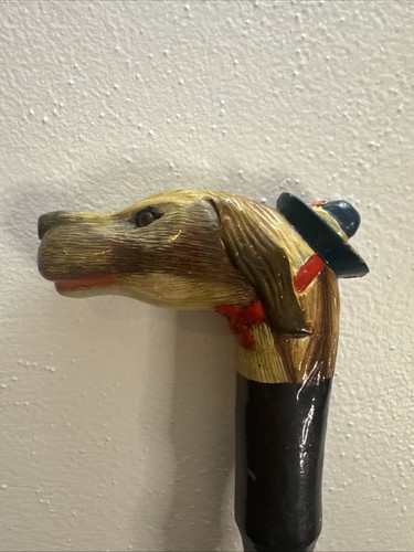 Antico cappello cane - , legno